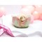 kevinsgiftshoppe Ceramic Easter Bunny Rabbit in Flower Candy Bowl Home Decor   Kitchen Decor Spring Decor